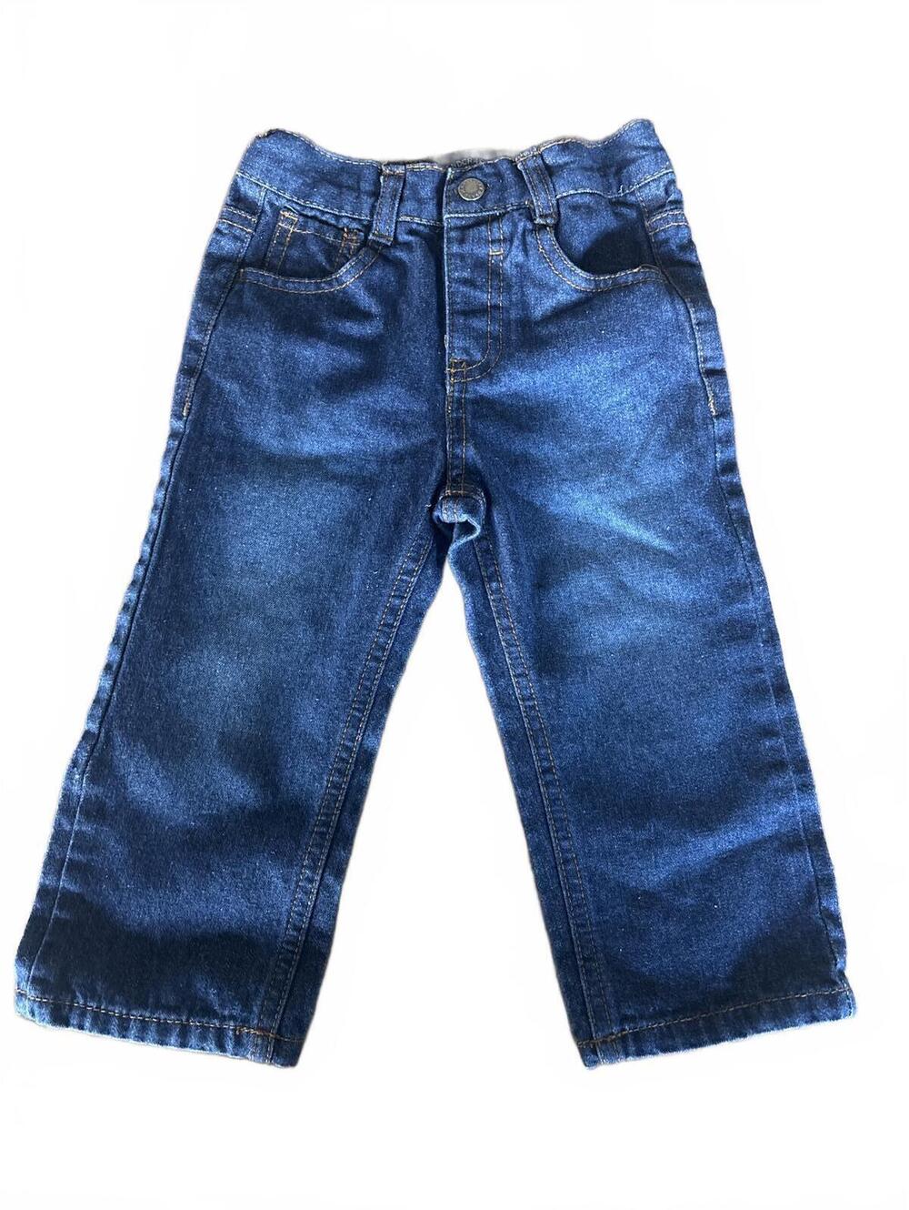 New Lucky Brand Boys Blue Denim Jeans Size 18 months Infant Baby